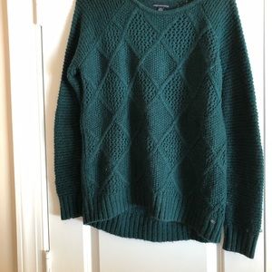 American Eagle Outfitters Green Sweater